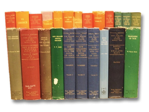 Campaign and Service, in Twenty-Three Volumes: The Pacific; To Greece; Crete; The Relief of Tobruk; Battle for Egypt, the Summer of 1942; Alam Halfa and Alamein; Bardia to Enfidaville; Italy, Vol. I: The Sangro to Cassino; Italy, Vol. II: From Cassino to…