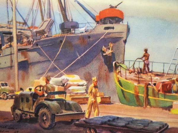 Art in the Armed Forces: Pictured by Men in Action