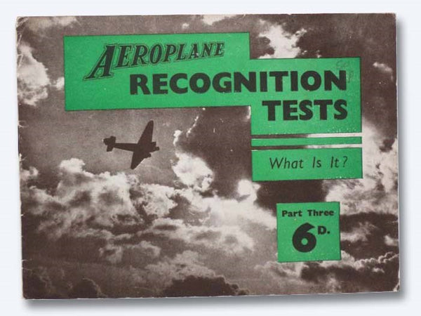 The Aeroplane Recognition Tests: What Is It? Part Three [3]