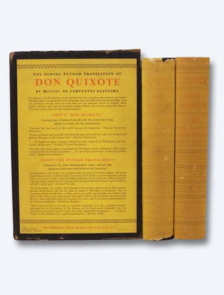 The Ingenious Gentleman Don Quixote, Complete in Two Parts: A New Translation from the Spanish, with a Critical Text Based upon the First Editions of 1605 and 1615, and with Variant Readings, Variorum Notes, and an Introduction [Putnam Translation]