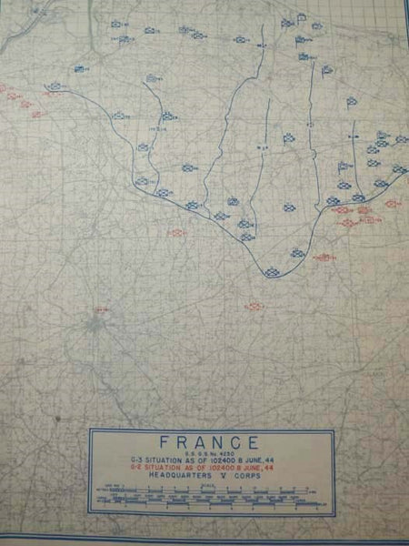 History of V Corps [V Corps Operations in the ETO, 6 Jan. 1942 - 9 May 1945]