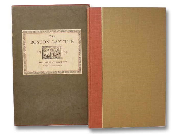 The Boston Gazette 1774