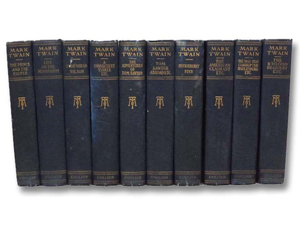 The Works of Mark Twain, in Ten Volumes: The Prince and the Pauper; Life on the Mississippi; Pudd'nhead Wilson; A Connecticut Yankee in King Arthur's Court; The Adventures of Tom Sawyer; Tom Sawyer Abroad, Tom Sawyer, Detective, and Other Stories; The Ad…