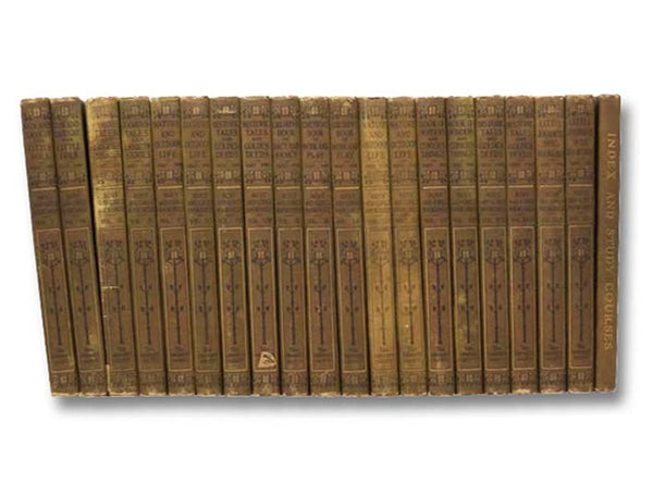 Boys' and Girls' Bookshelf, in Twenty Volumes, Plus Index: Volume I, Part One: Fun and Thought for Little Folk; Volume II, Part Two: Fun and Thought for Little Folk; Volume III, Part One: Famous Tales and Laughter Stories; Volume IV, Part Two: Famous Tal…