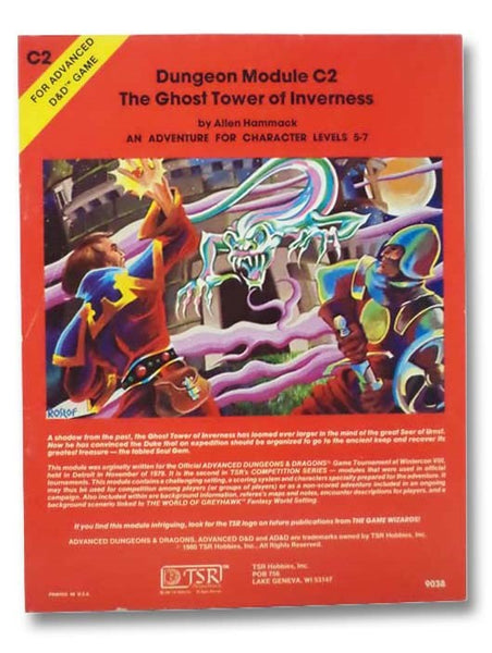 Dungeon Module C2: The Ghost Tower of Inverness (Advanced Dungeons & Dragons)