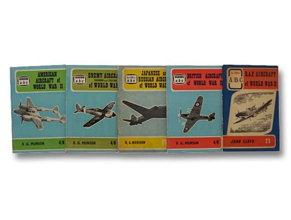 American Aircraft of World War II; Enemy Aircraft (German and Italian) of World War II; Japanese and Russian Aircraft of World War Ii; British Aircraft of World War II; R.A.F. Aircraft of World War II