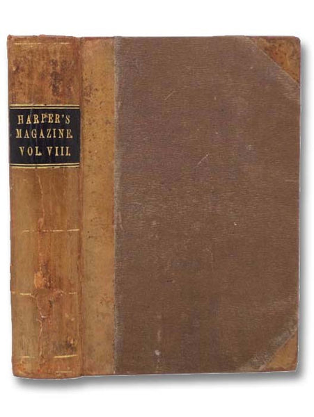 Harper's New Monthly Magazine, Volume VIII [8], December, 1853, to May, 1854