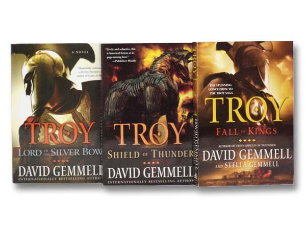 The Troy Saga: Lord of the Silver Bow; Shield of Thunder; Fall of Kings (3 Volume Set)