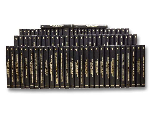 The Agatha Christie Mystery Collection, Complete 84 Volume Hardcover Set