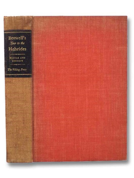 Boswell's Journal of a Tour to the Hebrides with Samuel Johnson