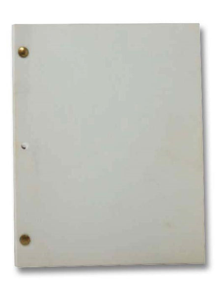 Tombstone: An Original Screenplay - Second Draft, November 5, 1992