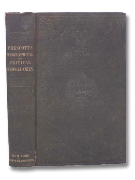 Biographical and Critical Miscellanies