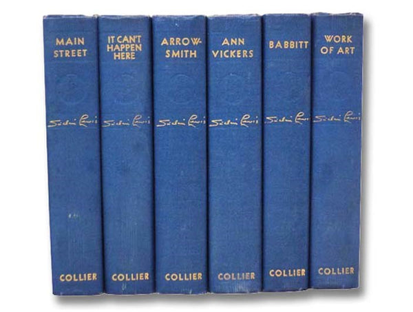 Sinclair Lewis Six Volume Set in Uniform Bindings: Main Street; It Can't Happen Here; Arrowsmith; Ann Vickers; Babbitt; Work of Art
