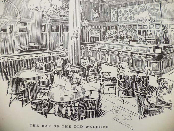 Old Waldorf Bar Days, with the Cognomina and Composition of Four Hundred and Ninety-One Appealing Appetizers and Salutary Potations Long Known, Admired and Served at the Famous Big Brass Rail; also A Glossary for the Use of Antiquarians and Students of A…