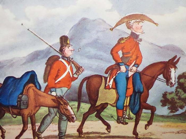The Military Adventures of Johnny Newcome, with an Account of His Campaign on the Peninsula and in Pall Mall and Notes, by an Officer. (The Illustrated Pocket Library of Plain and Coloured Books)