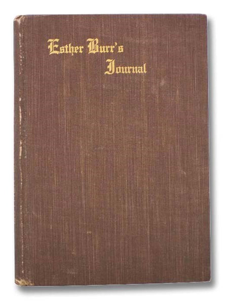 Esther Burr's Journal
