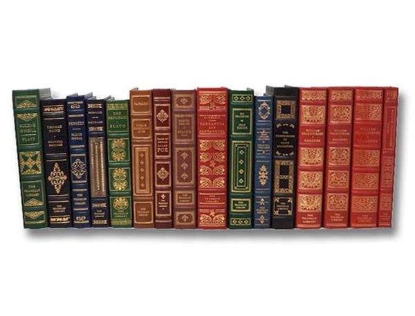 The Franklin Library 100 Greatest Books of All Time, Complete Set with All Notes from the Editors
