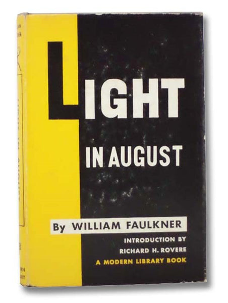 Light in August (The Modern Library of the World's Best Books No. 88)