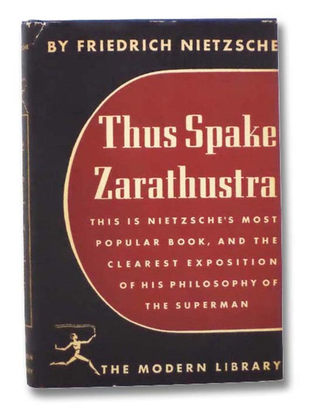 Thus Spake Zarathustra (The Modern Library of the World's Best Books, ML 9)