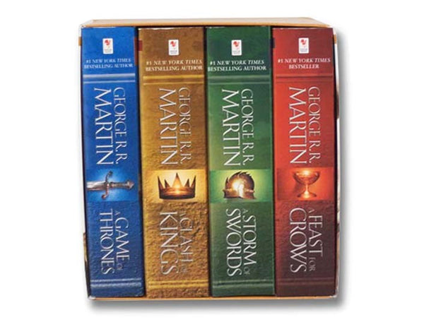Song of Ice and Fire 4 Volume Boxed Set: A Game of Thrones / A Clash of Kings / A Storm of Swords / A Feast for Crows