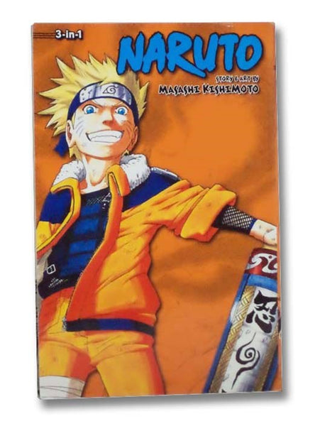 Naruto: 3-in-1 Edition - No. 4 (A Splendid Ninja; Impassioned Efforts; The Great Flight)