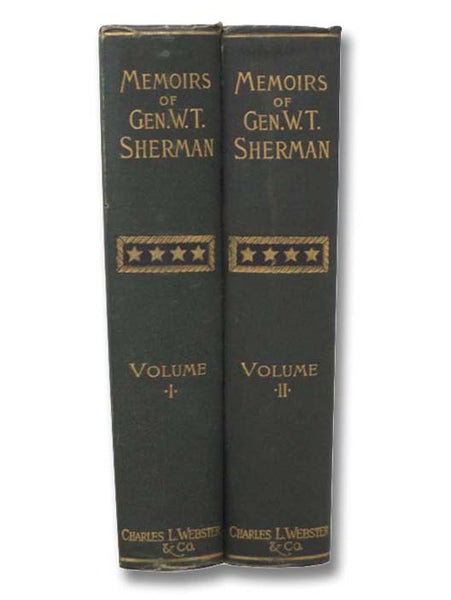 Personal Memoirs of Gen. W.T. Sherman. in Two Volumes [General William Tecumseh] (Shoulder Strap Edition)