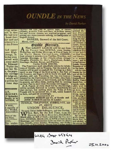 Oundle in the News: Local Newspapers as a Source of Historical Information about Oundle