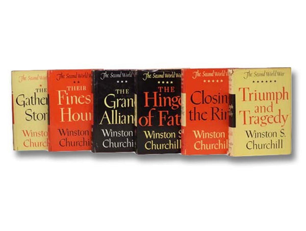 The Second World War Six Volume Set: Their Finest Hour; The Gathering Storm; The Hinge of Fate; The Grand Alliance; Closing the Ring; Triumph and Tragedy