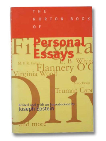 The Norton Book of Personal Essays