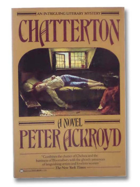 Chatterton: A Novel (An Intriguing Literary Mystery)