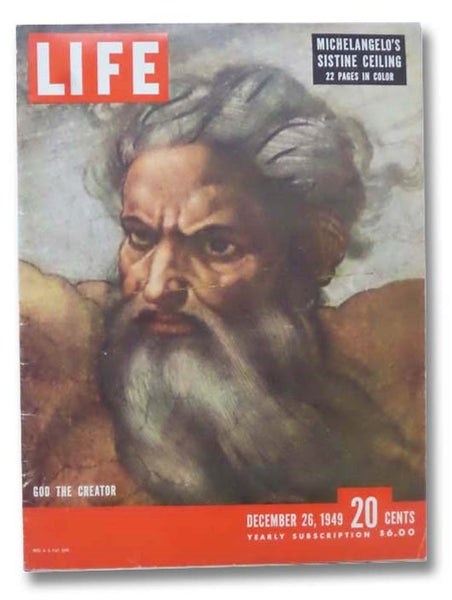 LIFE, December 26, 1949: Michelangelo's Sistine Ceiling