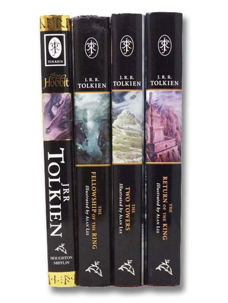 Middle Earth Four Volume Set: The Hobbit; The Lord of the Rings: The Fellowship of the Ring, The Two Towers, The Return of the King