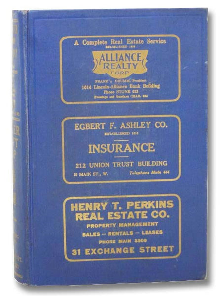 Rochester Suburban Directory for the Year 1937, Including the Towns of Brighton, East Rochester, Fairport, Gates, Greece, Irondequoit and Pittsford. A Supplement to the Rochester Directory... Volume VIII