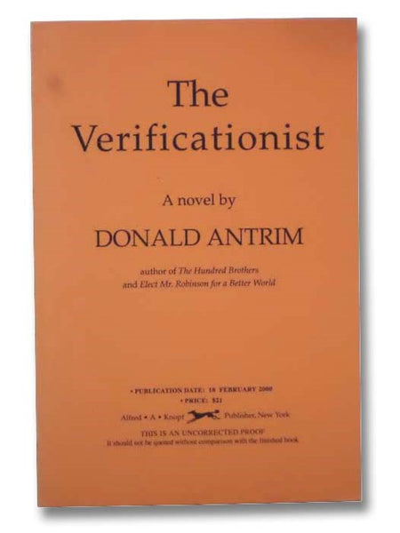 The Verificationist: A Novel