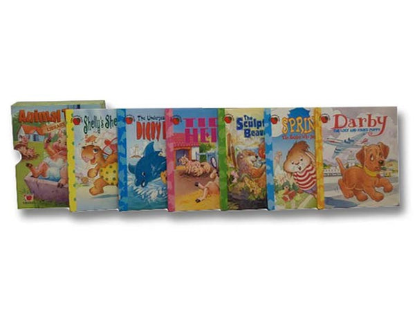 Animal Tales Library: Shelly's Shell Search; The Undersea Adventures of Digby Dolphin; Tidy Heidi; The Sculptor of Beaver Pond; Springer: The Rabbit Who Jumped Too High; Darby: The Lost and Found Puppy