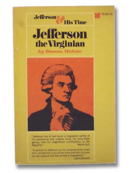 Jefferson the Virginian (Jefferson and His Time, Volume One)