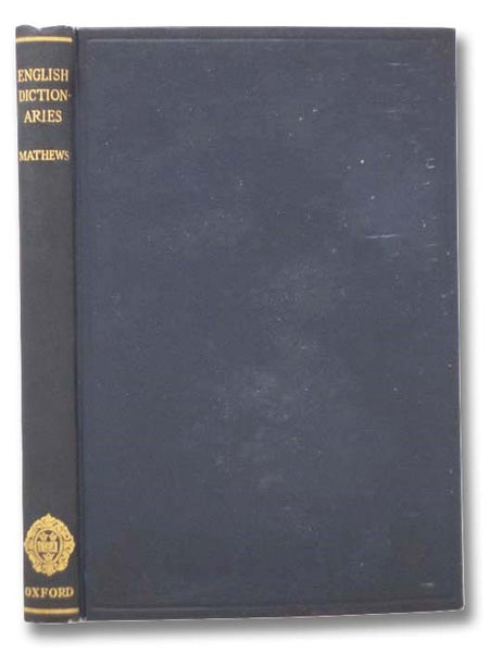 A Survey of English Dictionaries