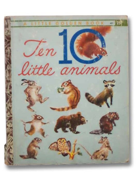 The 10 Little Animals (A Little Golden Book) [Ten]
