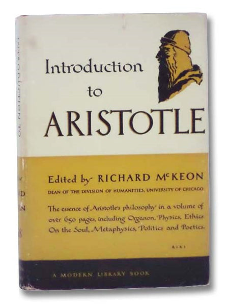 Introduction to Aristotle (The Modern Library of the World's Best Books, ML 248)