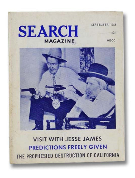 Search Magazine, September, 1968, Issue No. 81