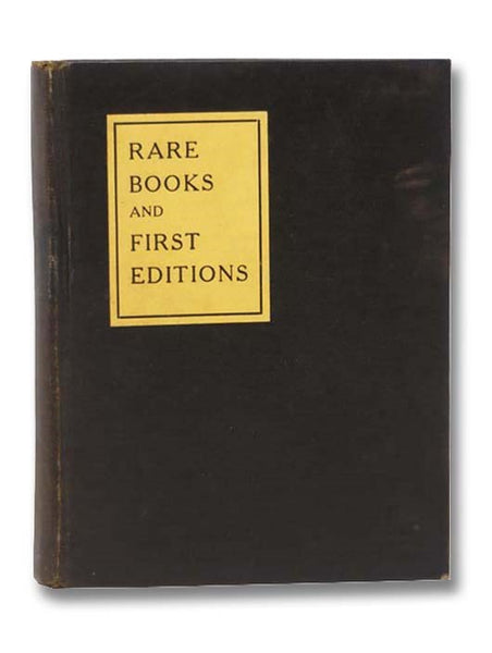 A Primer of Rare Books and First Editions: Ten Lectures