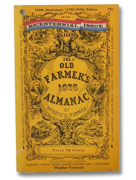 The Old Farmer's Almanac, 184th Anniversary (1792-1976) Edition, Bicentennial Issue, No. CLXXXIV