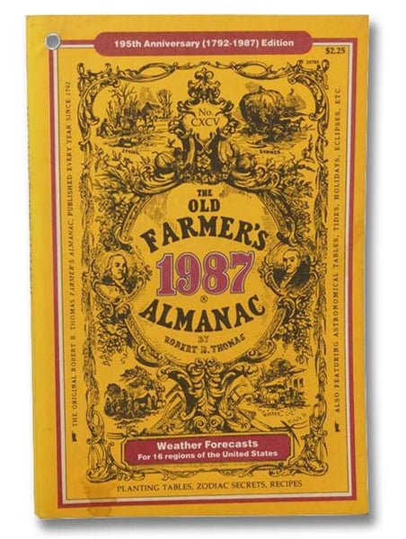 The Old Farmer's Almanac, 195th Anniversary (1792-1987) Edition, No. CXCV