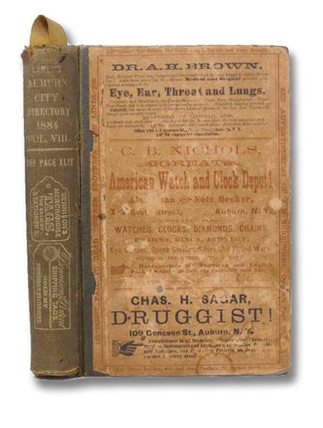 A.P. Lamey's Annual Auburn City and Cayuga County Directory of Towns