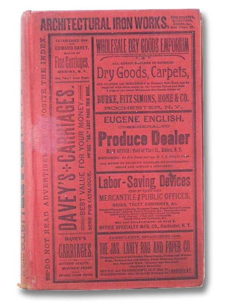 Boyd's Directory of Albion, Attica, Batavia, Le Roy and Warsaw, with Farmers' and Business Men's Names in Genesee, Orleans and Wyoming Counties, Together with an Appendix of Valuable Information