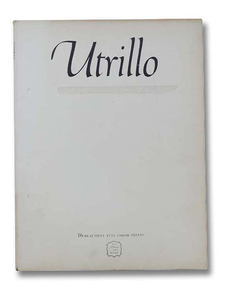 Utrillo (Born 1883) (An Abrams Art Book, Art Treasures of the World) [Maurice]