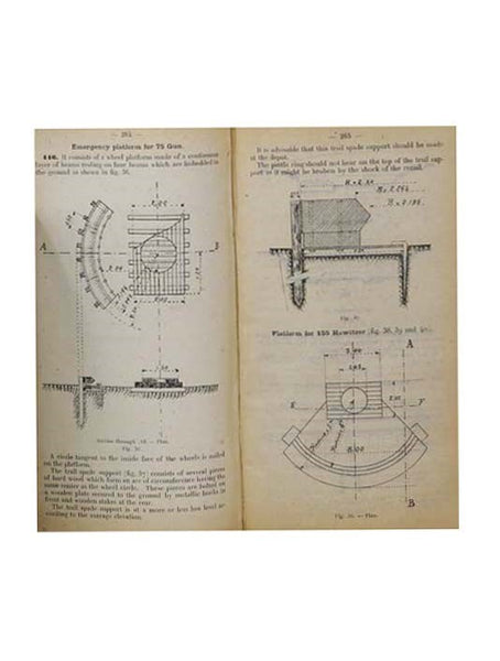 The School of the Battery Commander. 75 M/M Gun and 155 M/M Howitzer, Vol. I (Saumur Artillery School)