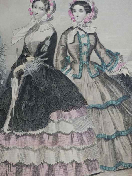 Godey's Lady's Book, January - December 1855