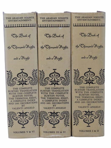 The Book of the Thousand Nights and a Night: A Plain and Literal Translation of the Arabian Nights' Entertainments, Six Volumes in Three (The Heritage Press)