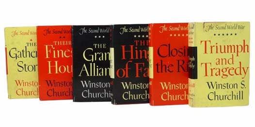 The Second World War Six Volume Set: Their Finest Hour; The Gathering Storm; The Hinge of Fate; The Grand Alliance; Closing the Ring; Triumph and Tragedy